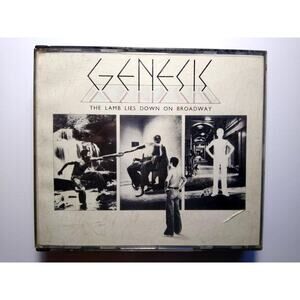 Genesis The Lamb Lies Down On Broadway CD 2 Disc Set W/ Booklet Chubby Fat Case